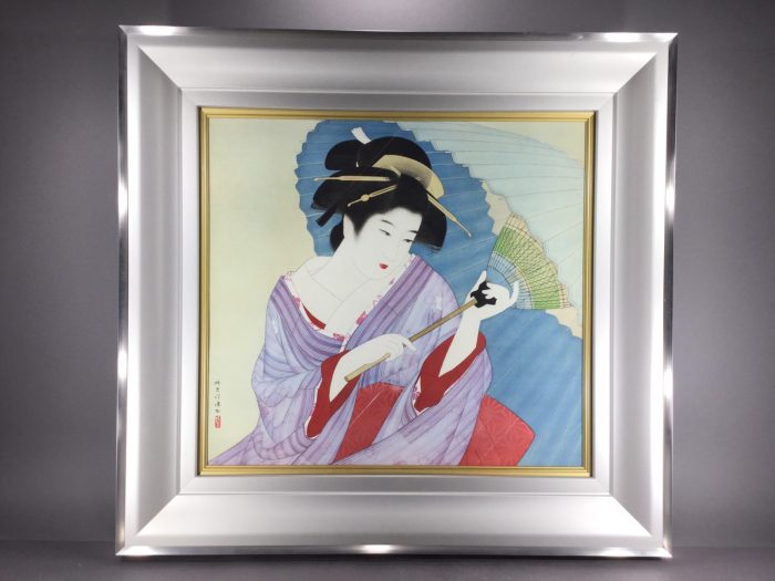 シルクスクリーン 伊東深水 美人画 - 岐阜・愛知（名古屋）・三重 