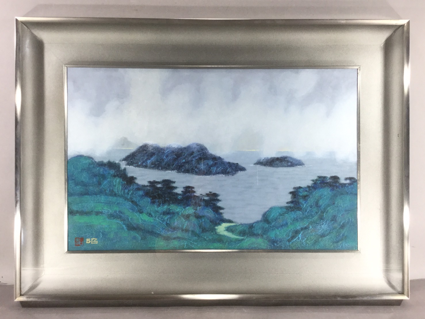 日本画 下保昭 雲湧く - 岐阜・愛知（名古屋）・三重・滋賀の骨董品・美術品の高価買取ならゴトー・マン